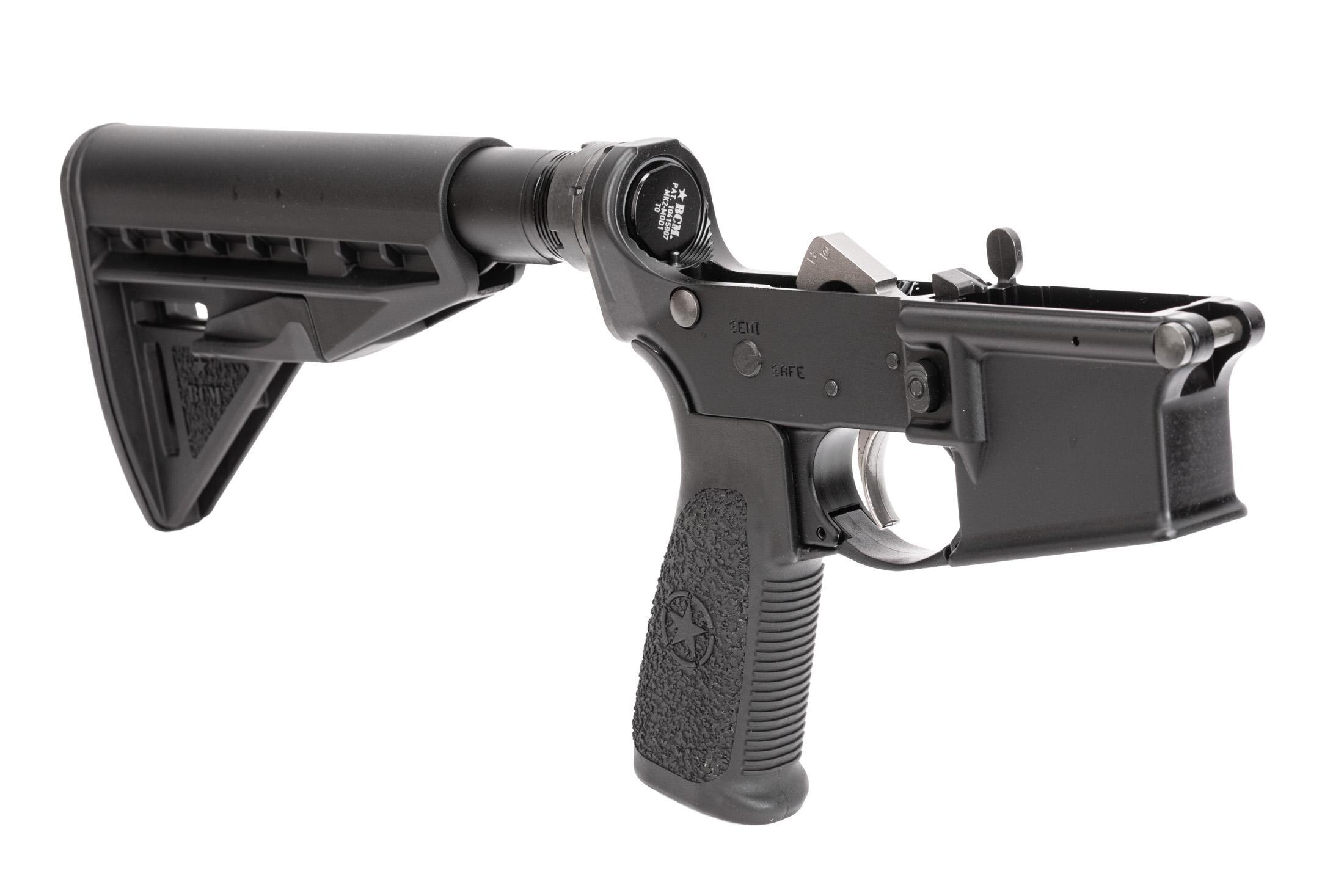 Bravo Company Bravo Company Manufacturing Complete AR-15 Mk2 Lower Receiver - Mod 3 Stock - Cosmetic Blem - view 2